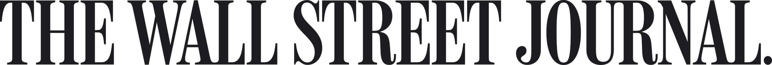 The Wall Street Journal logo in black text on a white background.